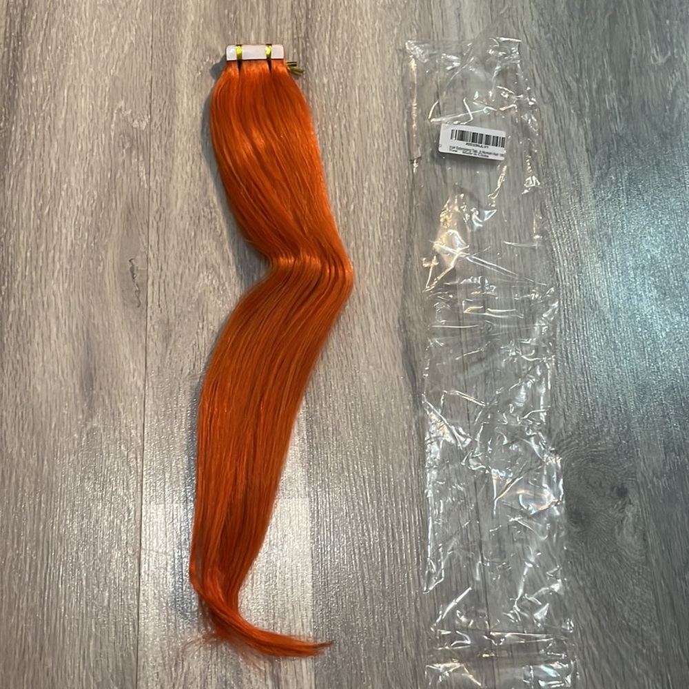 Human hair extensions 18”